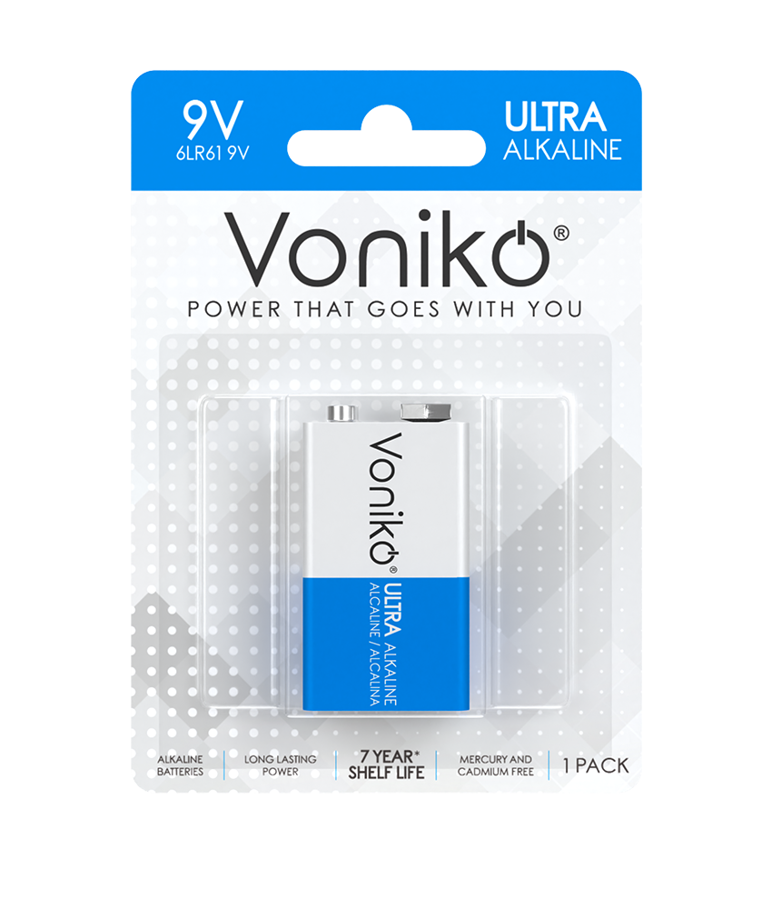 Pin kiềm Voniko 9V - 6LR61